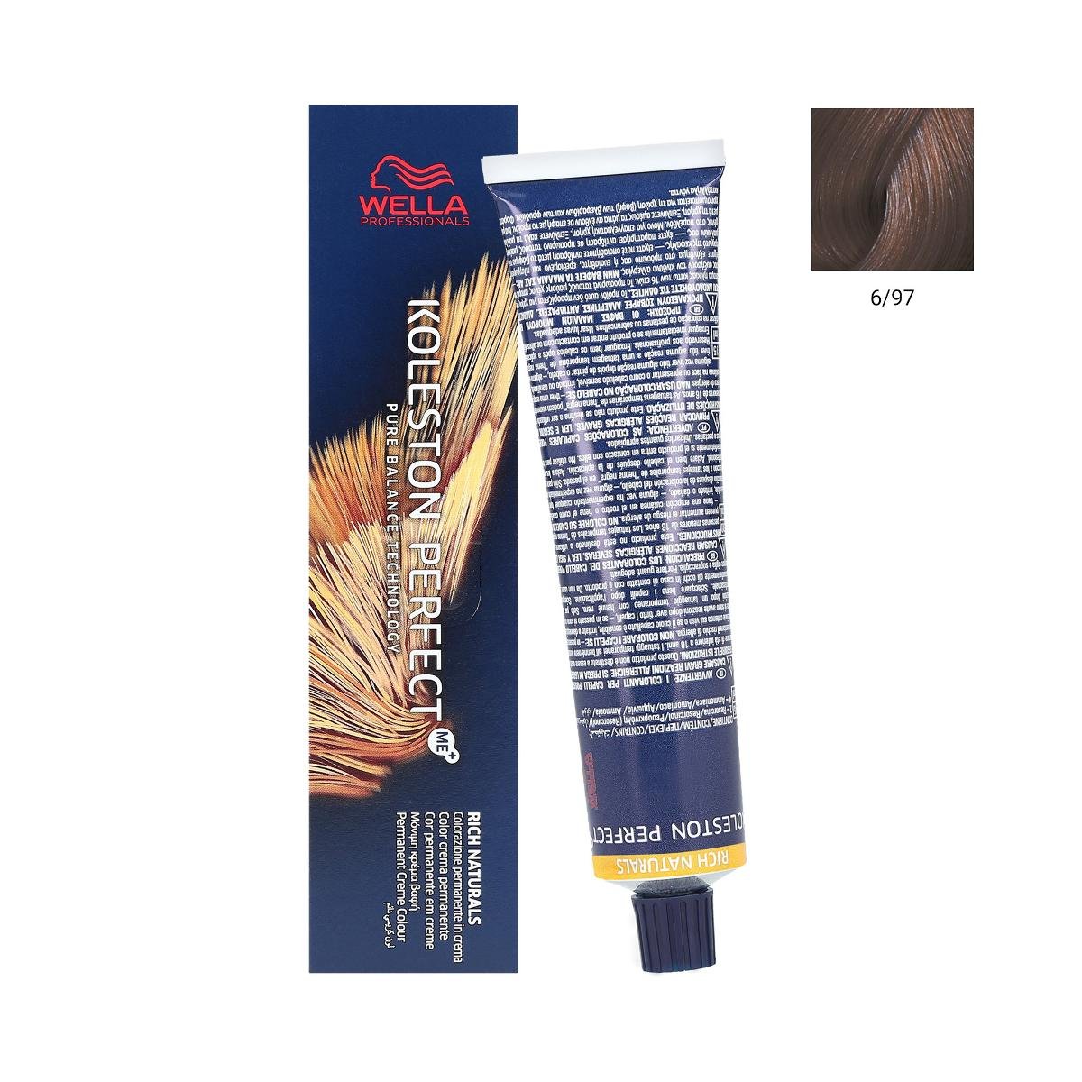 Wella Professionals Koleston Perfect Me+ 60ml Farba do włosów, Koleston Perfect Me - 6/97