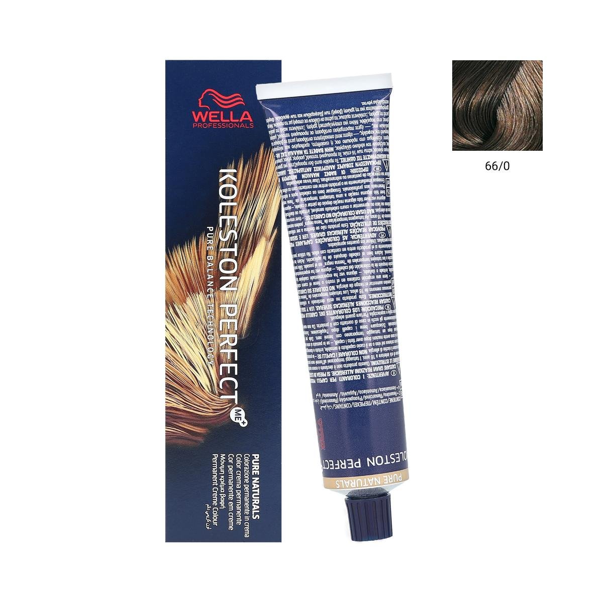 Wella Professionals Koleston Perfect Me+ 60ml Farba do włosów, Koleston Perfect Me - 66/0