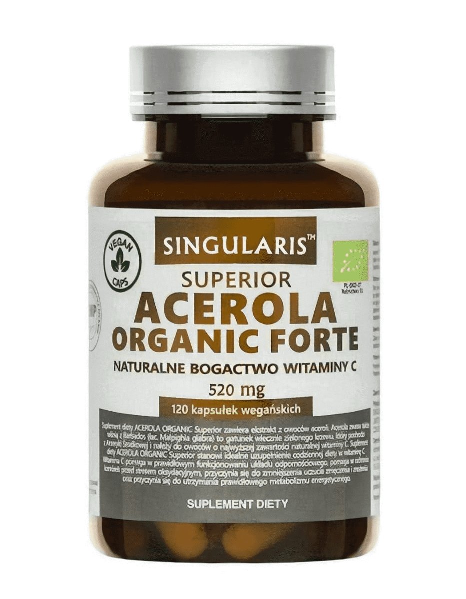 SINGULARIS SINGULARIS SUPERIOR ACEROLA ORGANIC FORTE 520 mg 120 kaps