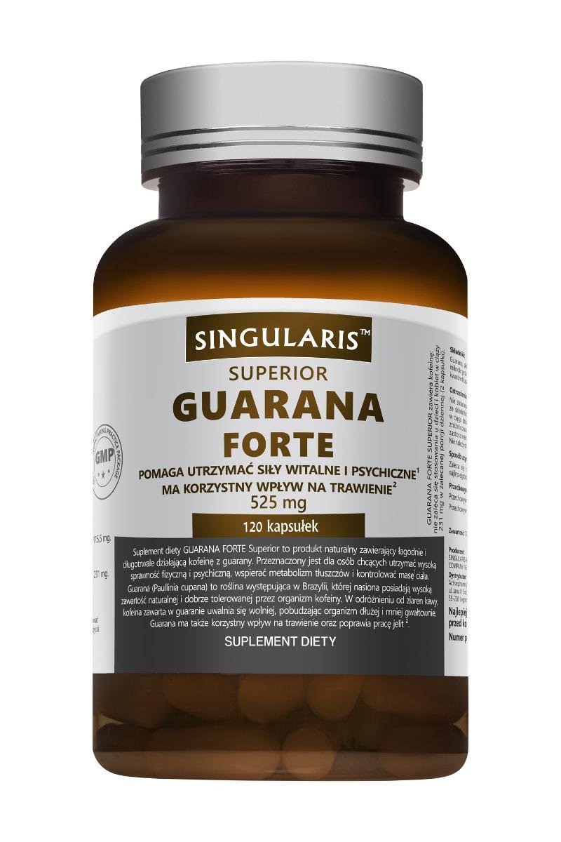 Singularis Superior Guarana Forte Superio, suplement diety, 120 kapsułek | Weekend  od 119,99 zł! 3622061