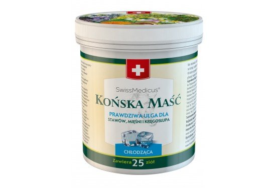 HERBAMEDICUS SwissMedicus końska maść chłodząca 500 ml
