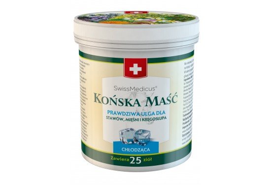 HERBAMEDICUS SwissMedicus końska maść chłodząca 500 ml