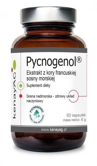 kenayAG Pycnogenol Ekstrakt z kory francuskiej sosny morskiej (60 kapsułek) 8422-4266A