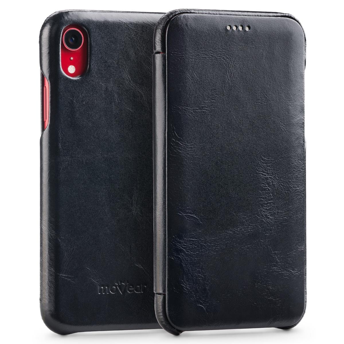 moVear flipSide S - Skórzane etui do Apple iPhone Xr 6.1