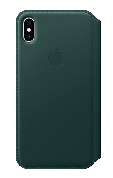 Apple iPhone XS Max Leather Folio Forest Green (MRX42ZM/A)