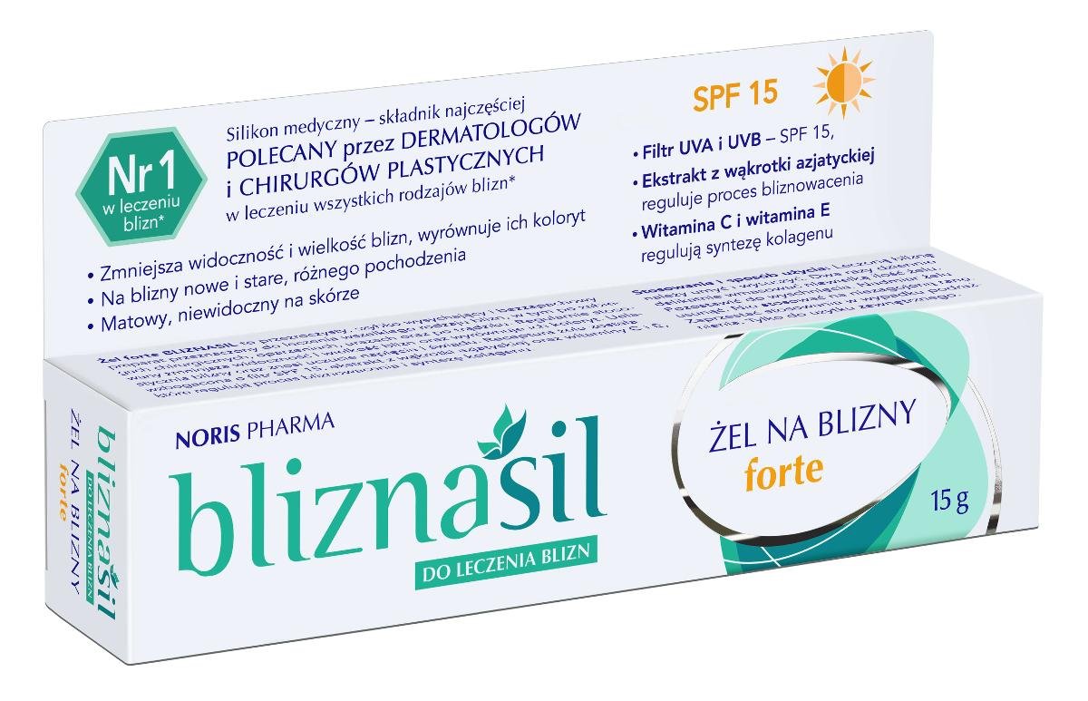 Zdjęcia - Kremy i toniki ZEL Bliznasil Forte Żel na blizny 15g (tub.)