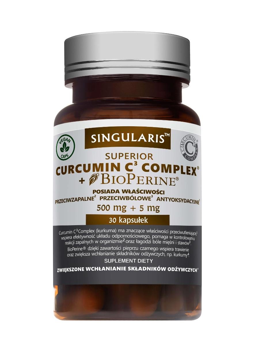 ACTIVEPHARM LABS SP. Z O.O. SP.K. Singularis Superior Curcumin C3 Complex + Bioperine 30 kapsułek 3245761