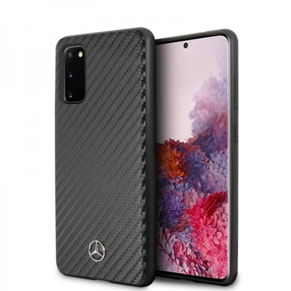 Mercedes Dynamic Hard Case Etui na Samsung Galaxy S20 (czarne) MEHCS62SRCFBK
