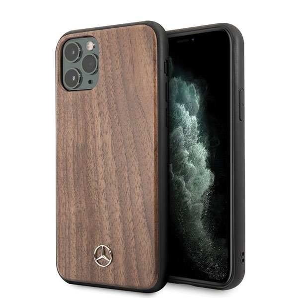 Mercedes pokrowiec iPhone 11 Pro Max brązowy/brown
