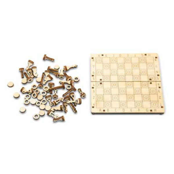 Wooden.City Chess/Checkers 2w1