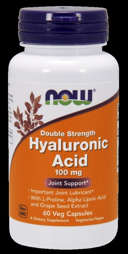 Now Foods Hyaluronic Acid 100 mg 60 Veg Capsules TT000086