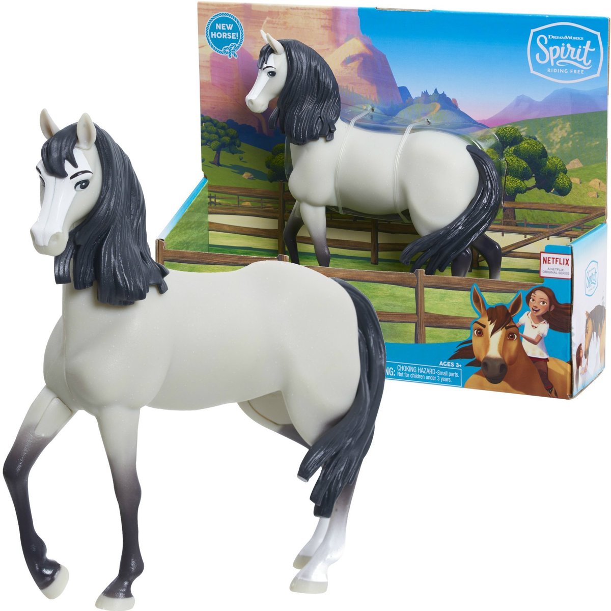 Just Play Spirit Mustang Duch wolności figurka konia - Bonnie 39378