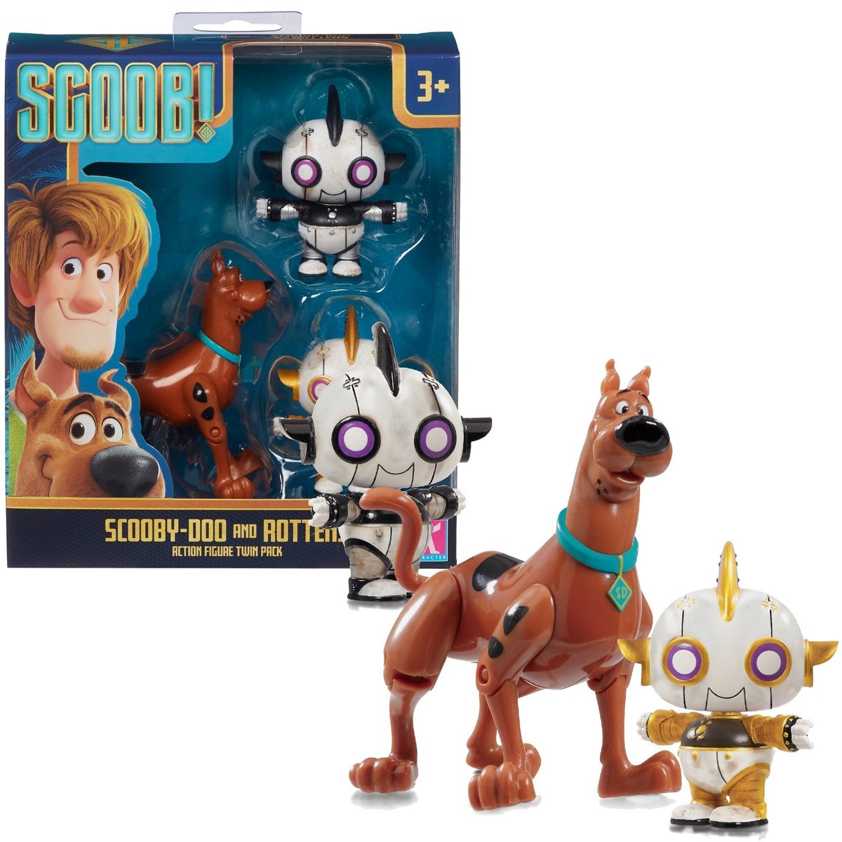 Character Options Zestaw figurek Scooby-Doo. Scooby-Doo i Rottens