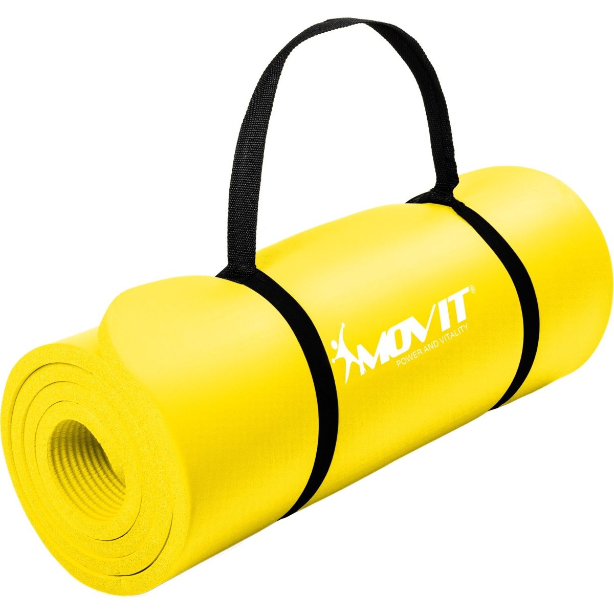 Movit Mata gimnastyczna 183 x 60 x 1 cm - żółta