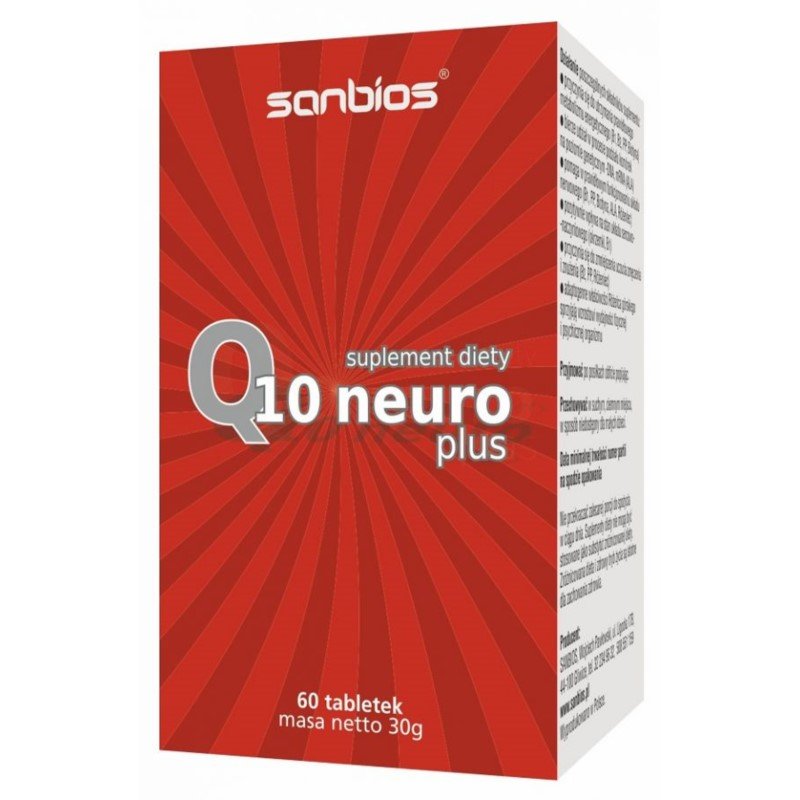 SANBIOS Sanbios Q10 Neuro plus 60 tab. insulinooporność