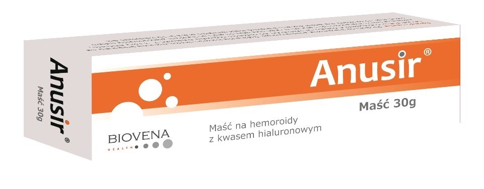 Biovena Health Anusir Maść 30 g na hemoroidy