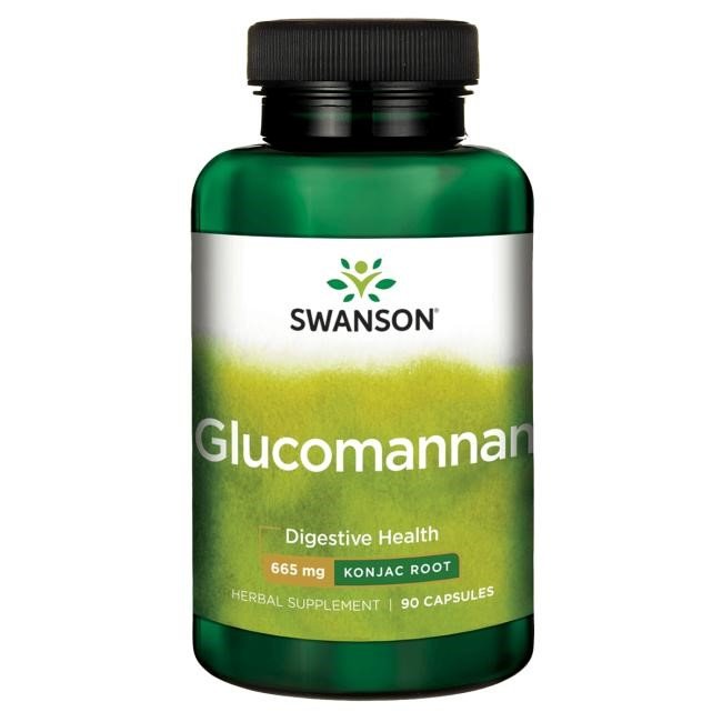 SWANSON Glukomannan 700mg, 90kaps. 21SWAGLUKO