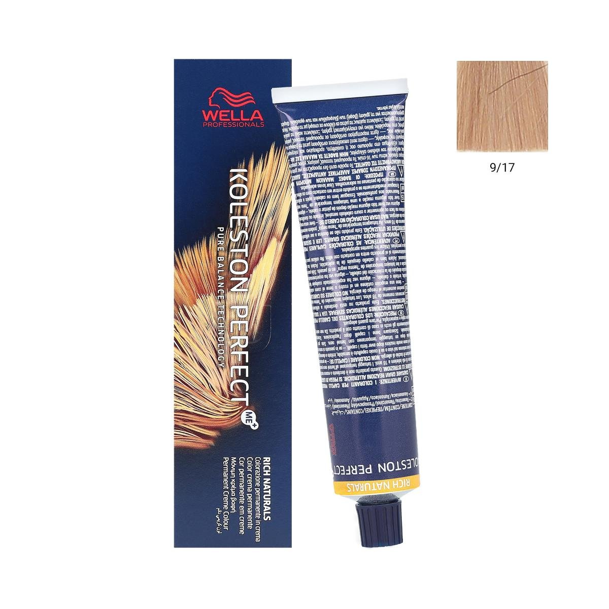 Wella Professionals Koleston Perfect Me+ 60ml Farba do włosów, Koleston Perfect Me - 9/17