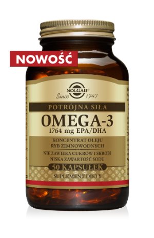 Solgar Omega 3 1764 mg EPA/DHA x 50 kaps