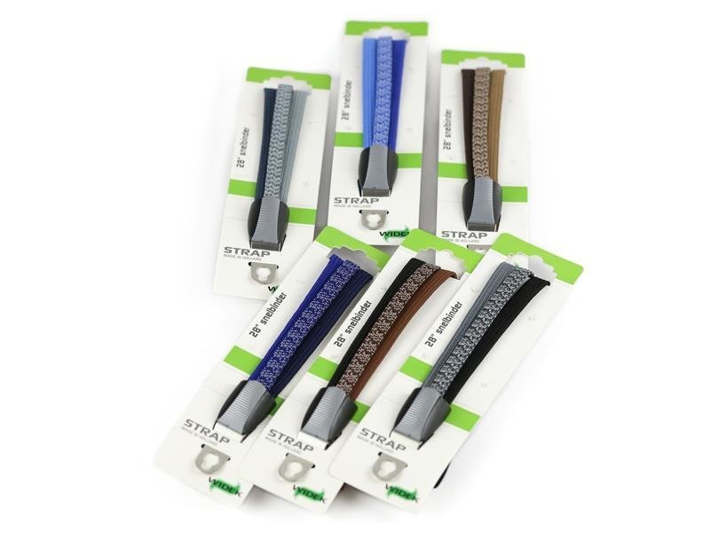 Widek Taśma do bagażnika TRIO STRAPS RETRO COLLECTION gumowa mix kolorów pudełko 12szt.(NEW) A-WDK-3575