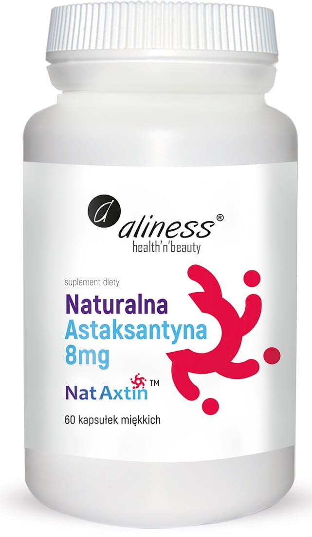 MEDICALINE Naturalna Astaksantyna 8 mg/60 kaps. (Aliness) TT001445