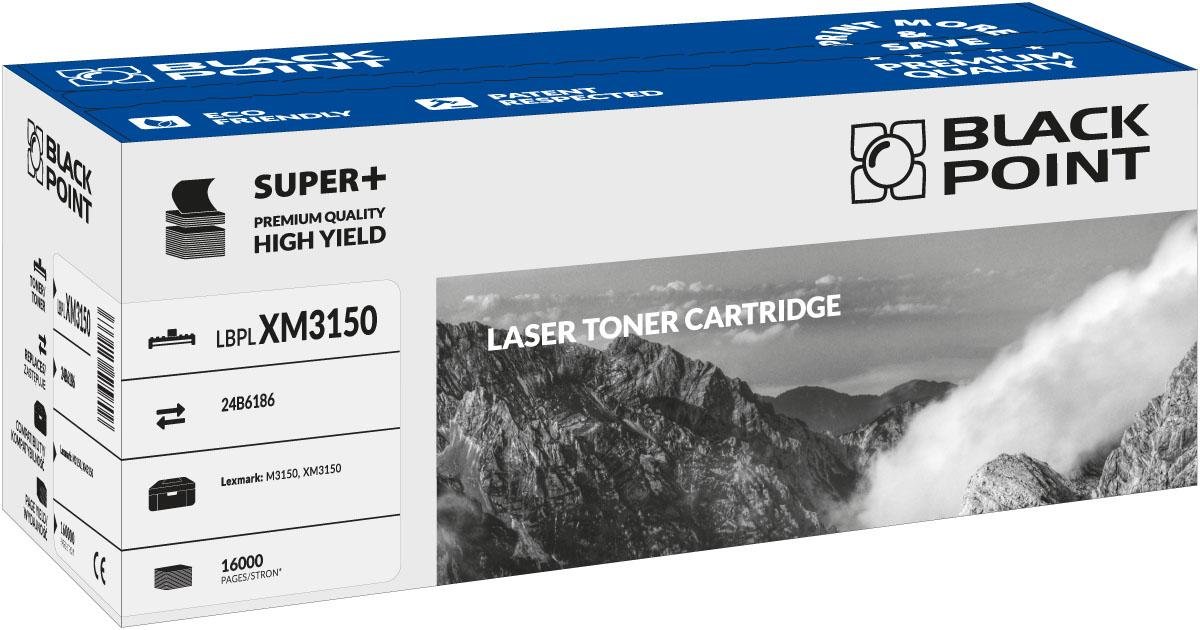 Black Point Lexmark 24B6213 SUPER PLUS zamiennik Toner Lexmark M1140, XM1140 LBPLXM1140