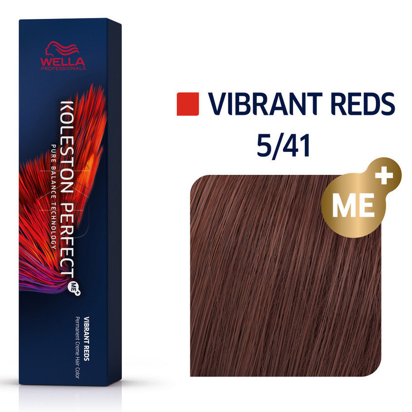 Wella Professionals Koleston Perfect Me+ Vibrant Reds profesjonalna permanentna farba do włosów 5/41 60 ml