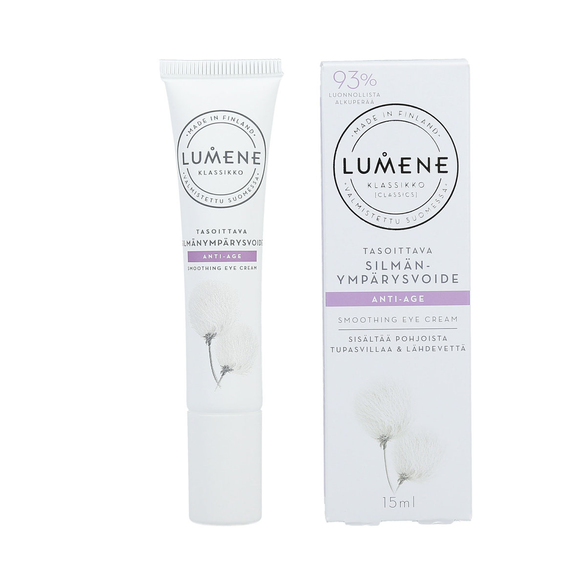 Lumene KLASIKKO - Anti-Age Smoothing Eye Cream - Wygładzający krem pod oczy LUMASCKOC