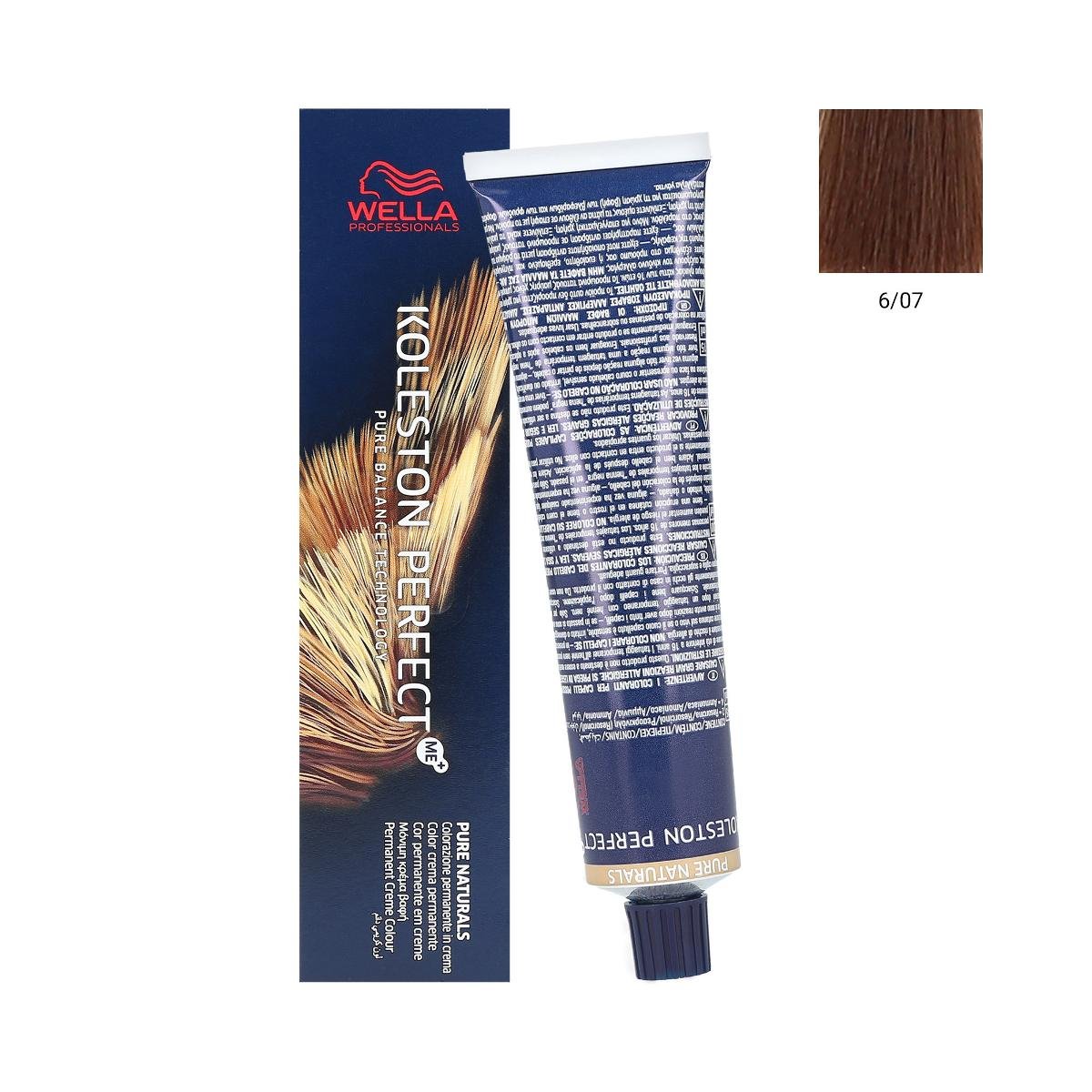 Wella Professionals Koleston Perfect Me+ 60ml Farba do włosów, Koleston Perfect Me - 6/07