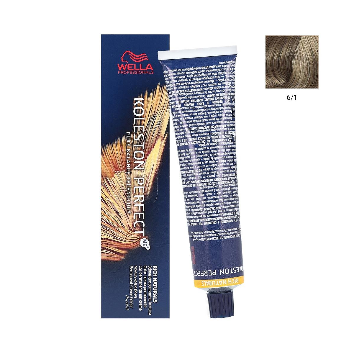 Wella Koleston Perfect Me+ Farba Do Włosów 6/1