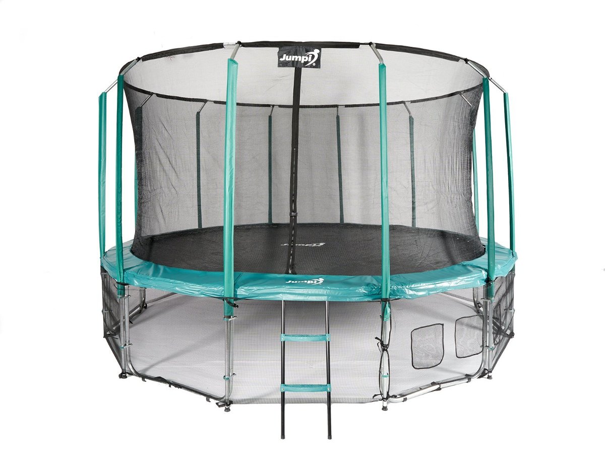 Jumpi Trampolina Ogrodowa 487cm/16ft zielona Maxy Comfort 5908258490503