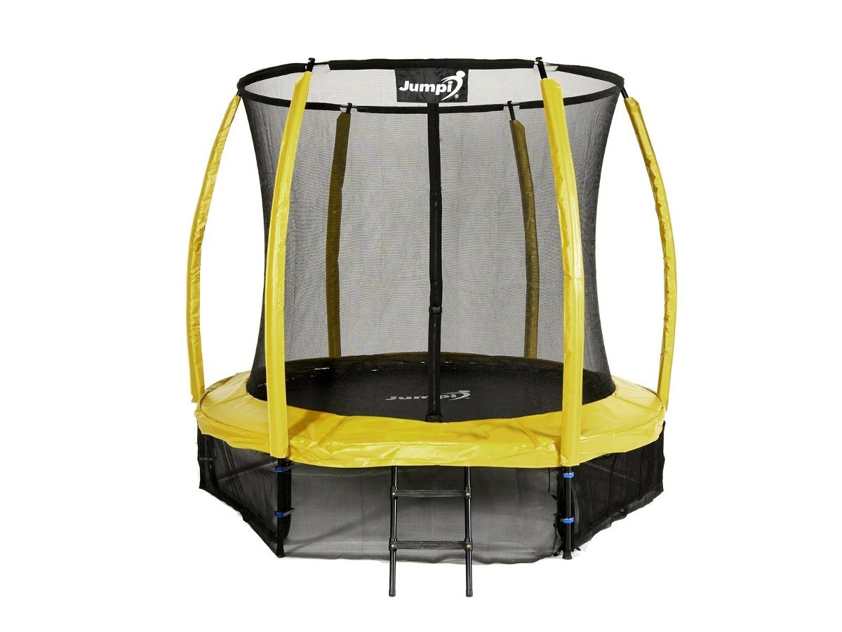 Jumpi, Trampolina ogrodowa z siatką wewnętrzną, 8 FT/252 cm