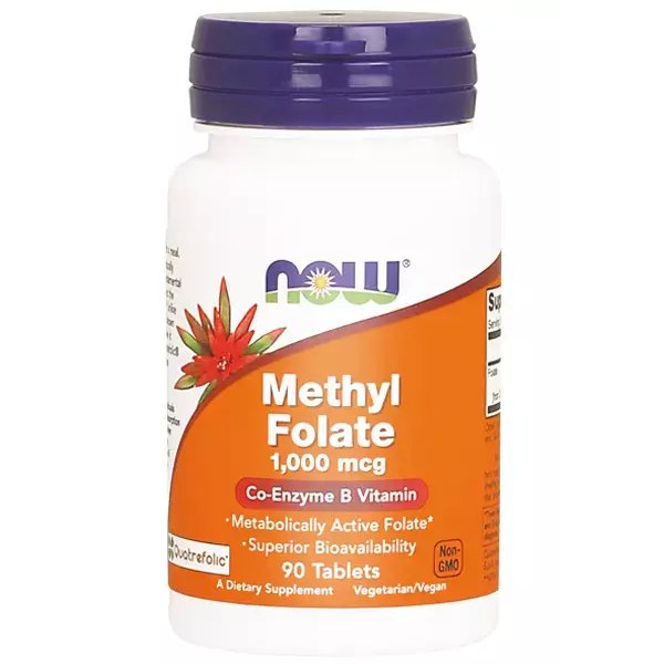 Now Foods Foods Foods Methyl Kwas Foliowy Foliany 1000 mcg(90 tab) C3B5-32957