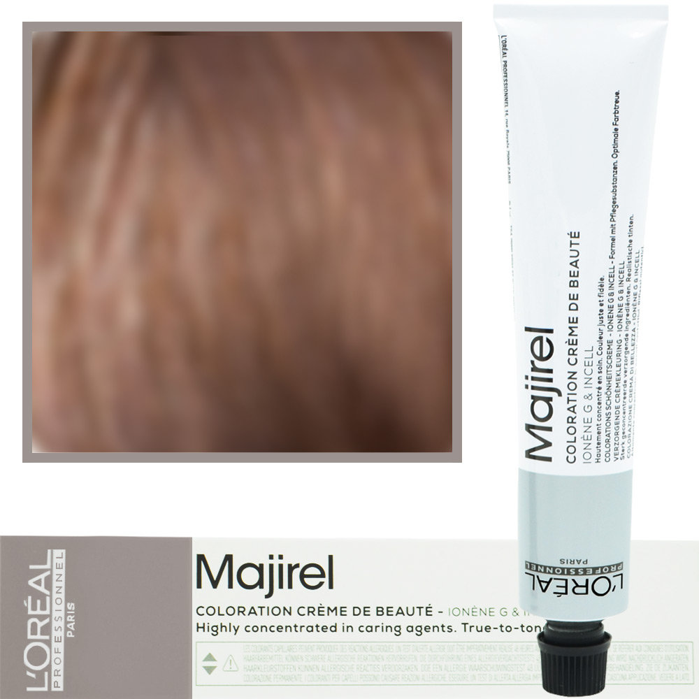 Loreal Majirel | Trwała farba do włosów kolor 7.23 blond opalizująco-złocisty 50ml