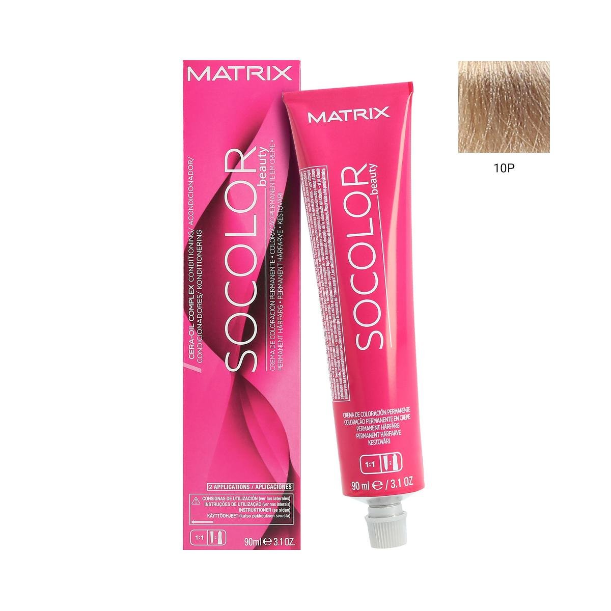 Matrix SOCOLOR Beauty Farba do włosów 10P Popielaty bardzo bardzo jasny blond 90 ml