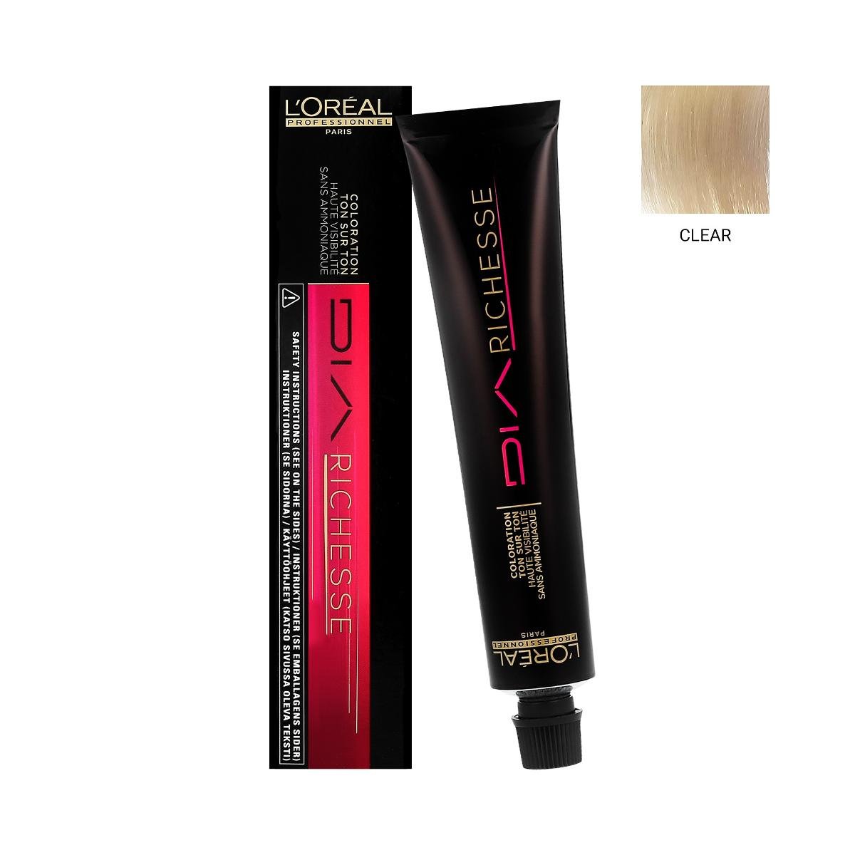 Loreal Professionnel Professionnel Diarichesse farba do włosów odcień Clear Coloration Ton Sur Ton Creme) 50 ml
