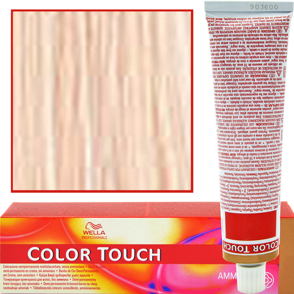Wella Color Touch Hair Colour Platinum Blonde Violet 10/6 60 ML 4015600045012