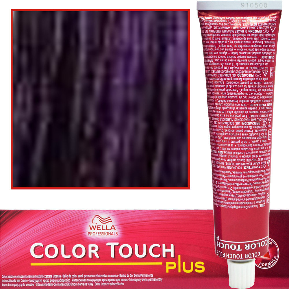 Wella Professionals Color Touch Plus 33/06 Farba krem koloryzujący 60ml 44/07