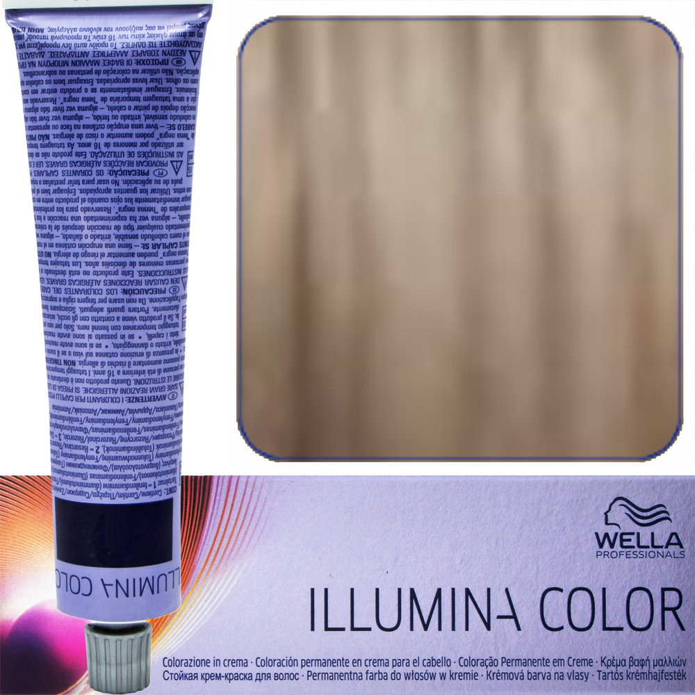 Wella Illumina Color Farba do włosów 8/1 Jasny blond popielaty 60 ml