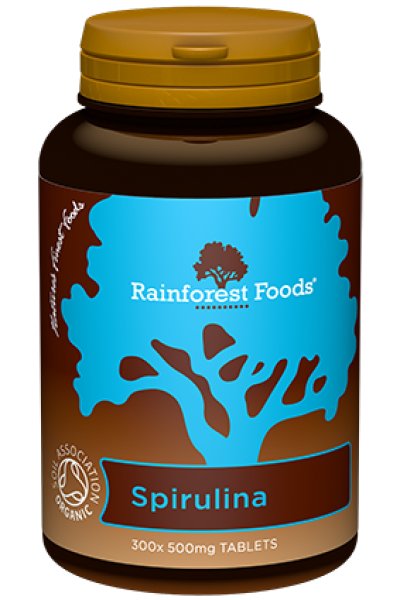 Rainforest Foods EKO Spirulina (300 tabl.)