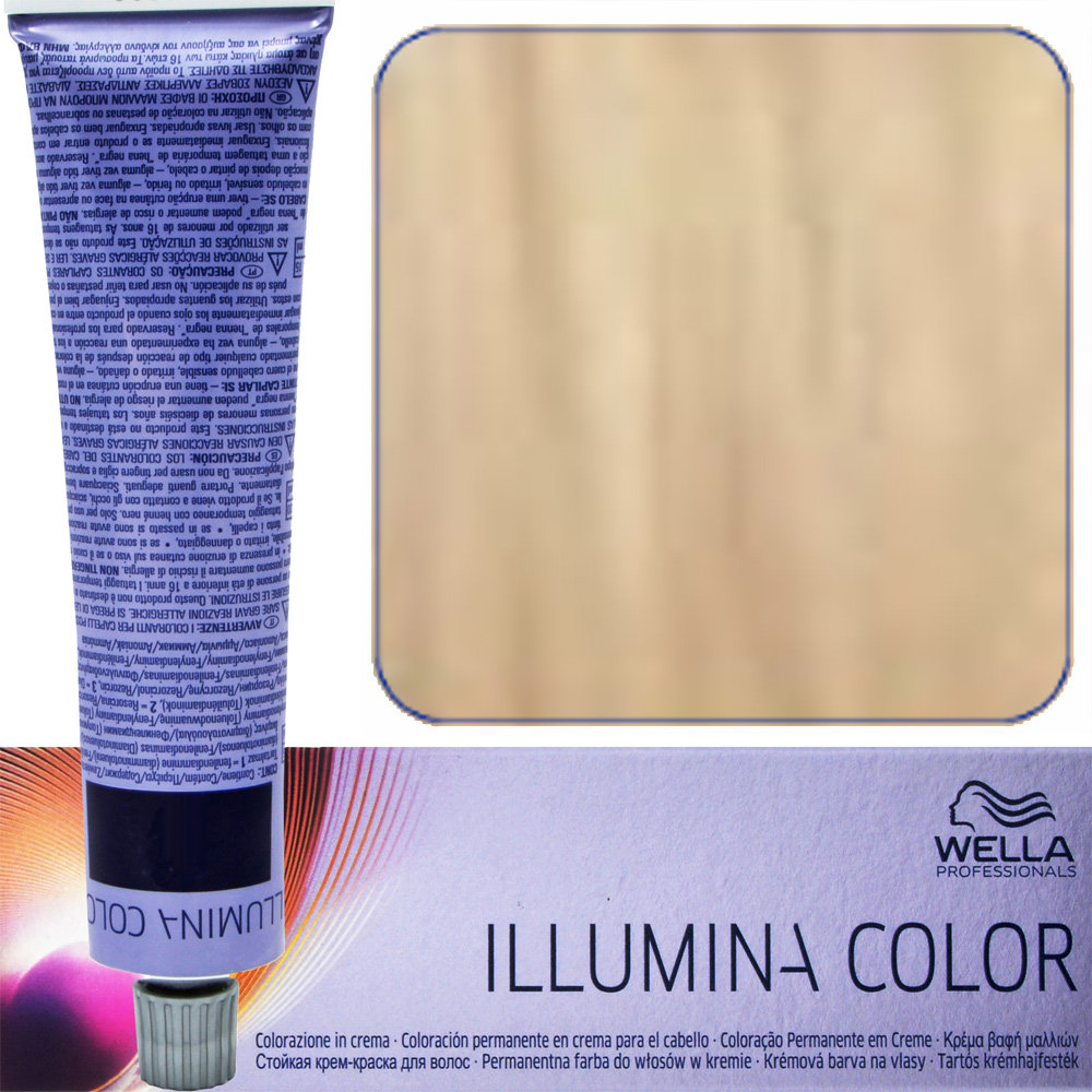 Wella Illumina Color Farba do włosów 9/03 Bardzo jasny blond naturalny złoty 60 ml