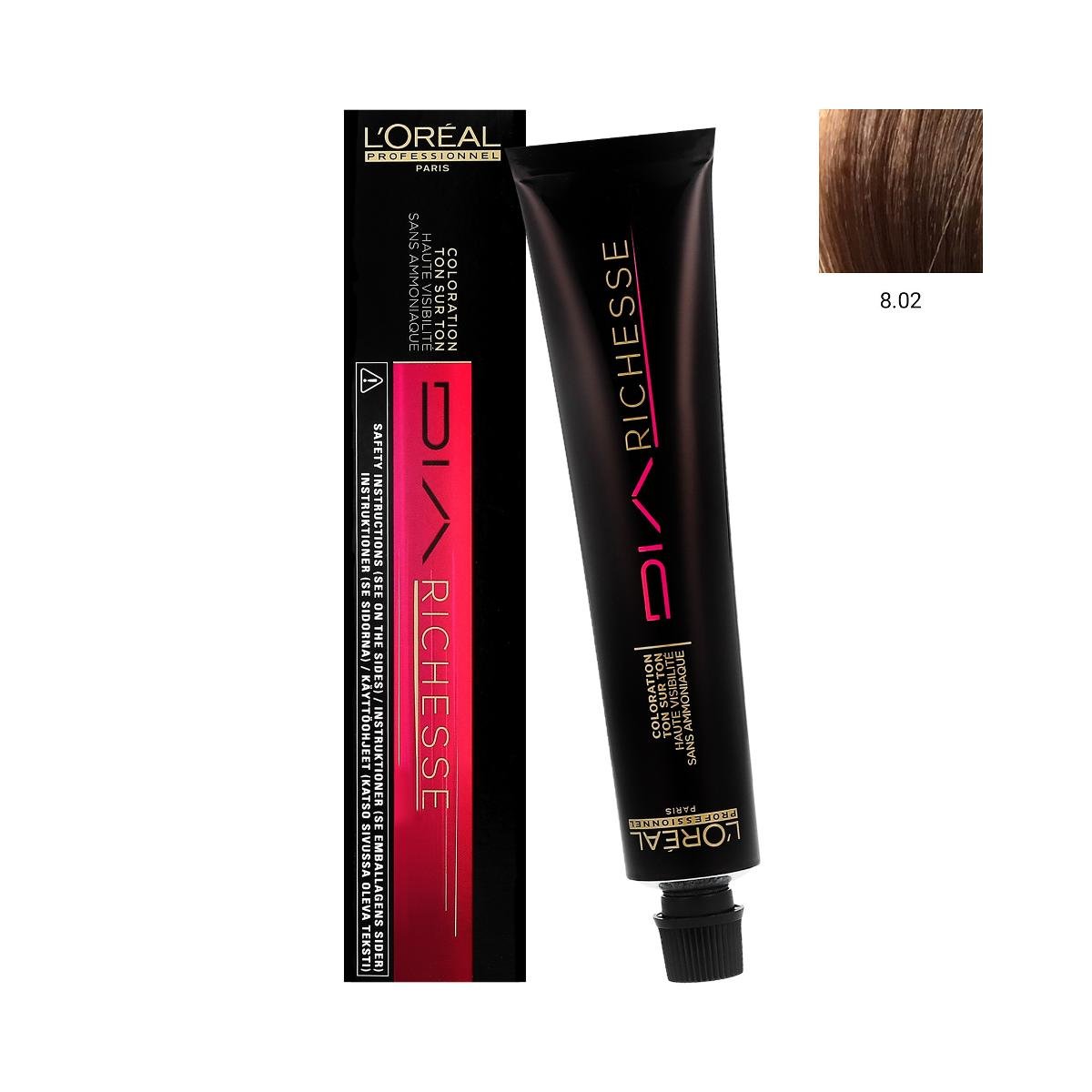 Loreal Professionnel Diarichesse 8,02 Coloration Ton Sur Ton Creme 50 ml