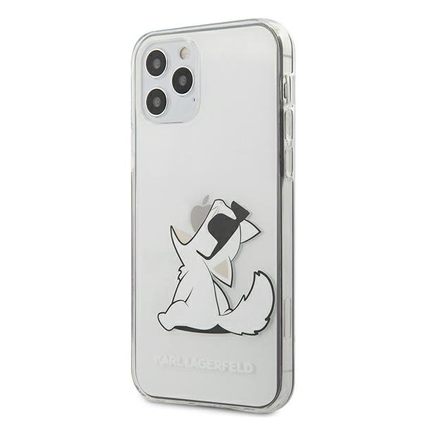 KARL LAGERFELD Karl Lagerfeld Choupette Fun Sunglasses Etui na iPhone 12 / 12 Pro (przeroczysty) KLHCP12MCFNRC
