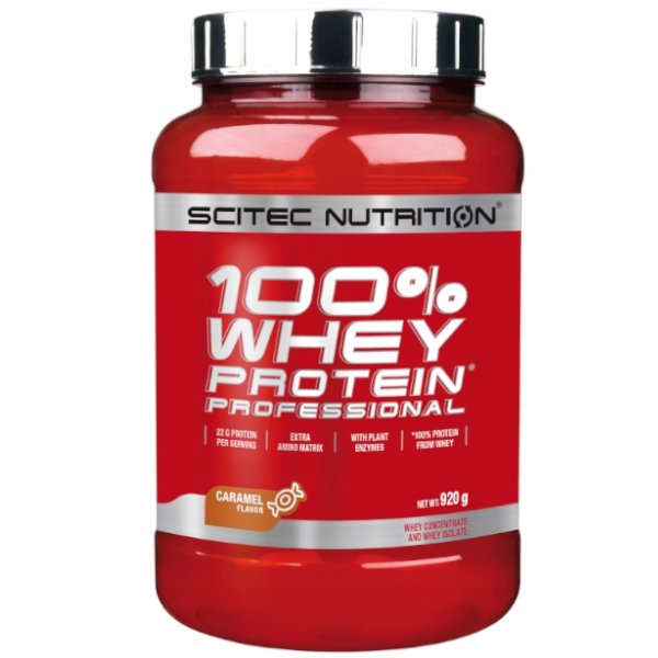 Scitec Nutrition 100% Whey Protein Professional 920 g truskawkowo biała czekolada