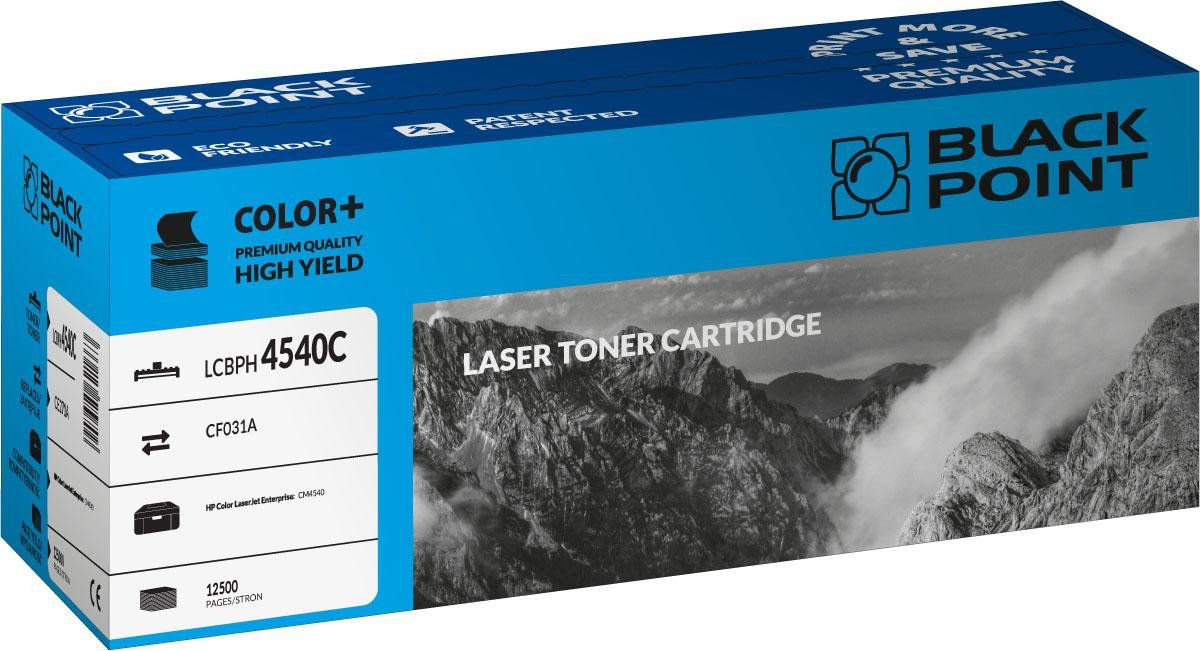 Black Point BlackPoint toner LCBPH4540C zastępuje HP CF031A niebieski LCBPH4540C