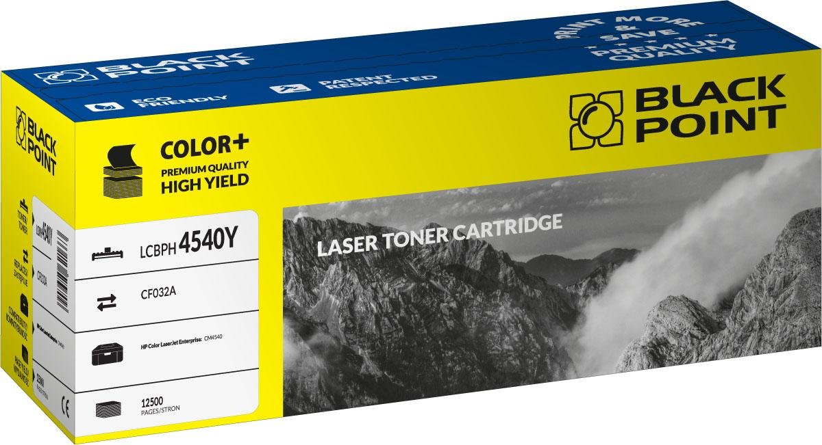 Black Point BlackPoint toner LCBPH4540Y zastępuje HP CF032A żółty LCBPH4540Y