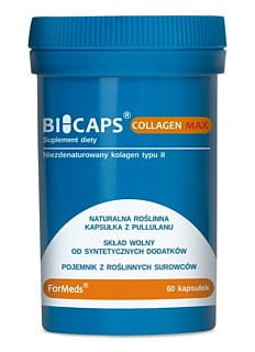 Formeds BICAPS Collagen Max Kolagen typ. II Witamina C + D3 + K2 (60 kaps) ForMeds FMS-122