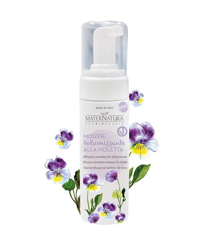 Maternatura MaterNatura Pianka do Włosów Zwiększająca Objętość z Fiołkami Polnymi 150ml 2B6D-493AA
