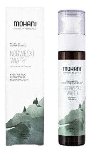 Mohani Norweski Wiatr Intensywnie regenerujący krem do twarzy na noc 50ml