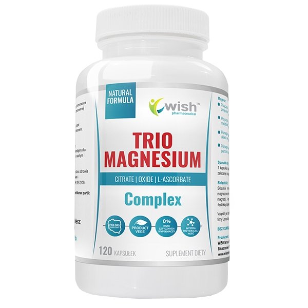 WISH Pharmaceutical Wish Pharmaceutical Trio Magnesium Complex 120 caps